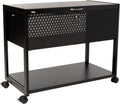 Locking Mobile File Cart, Black L15916