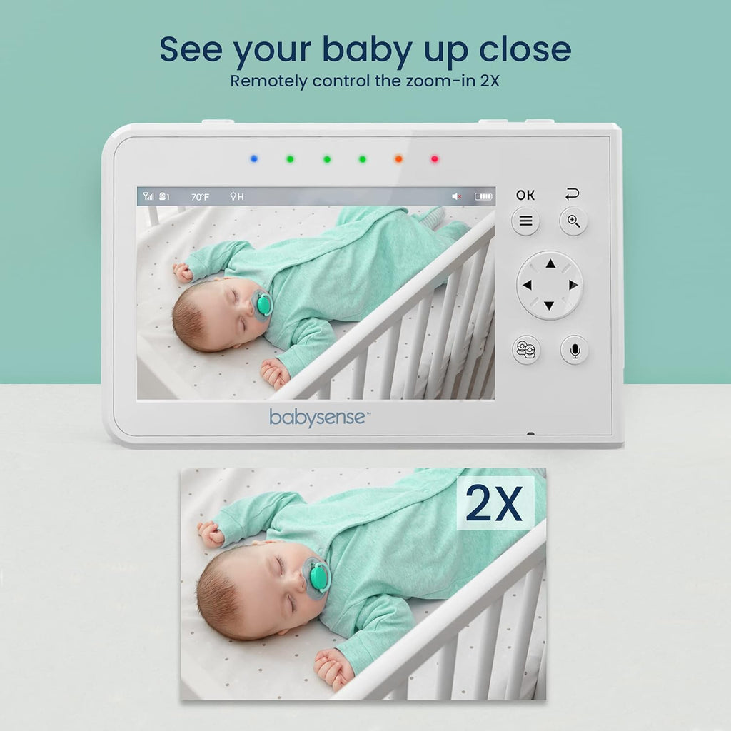 4.3 Split Screen Video Baby Monitor with Two Cameras F8651