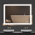 Wall Mounted LED Bathroom Mirror with Anti-Fog, Dimmable M313