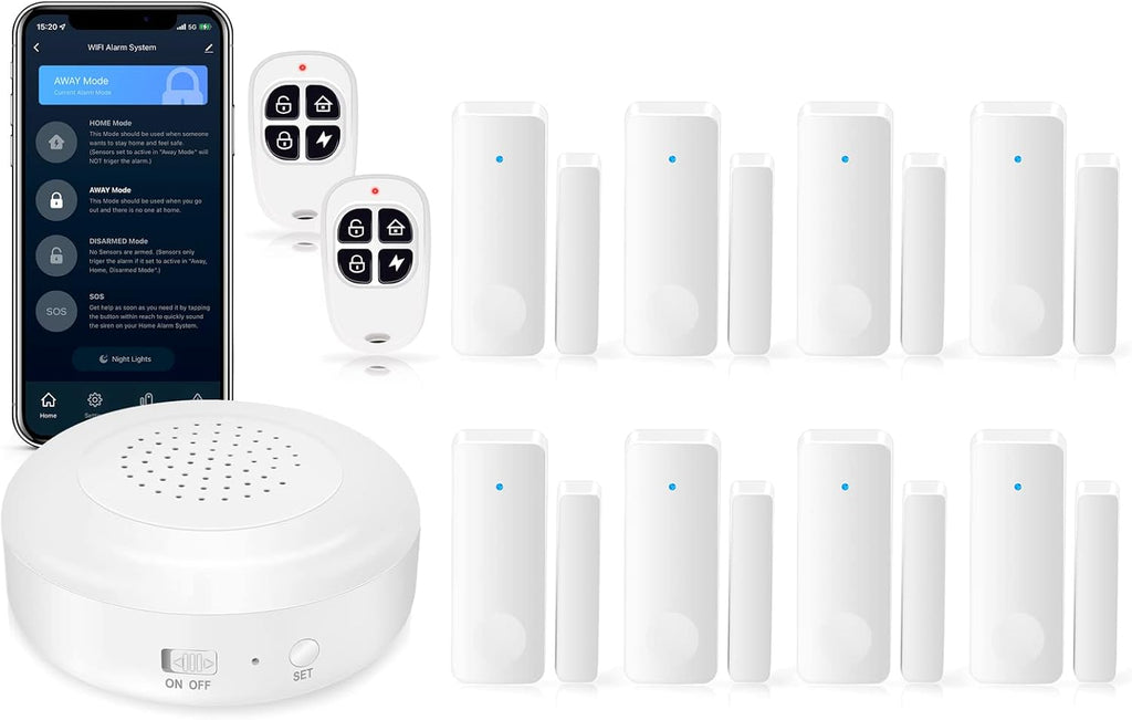 11-Piece Wireless Home Security System Kit X411765