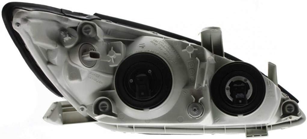 Chrome Driver Side Headlight Assembly for Toyota Camry 2002 2003 2004 F668