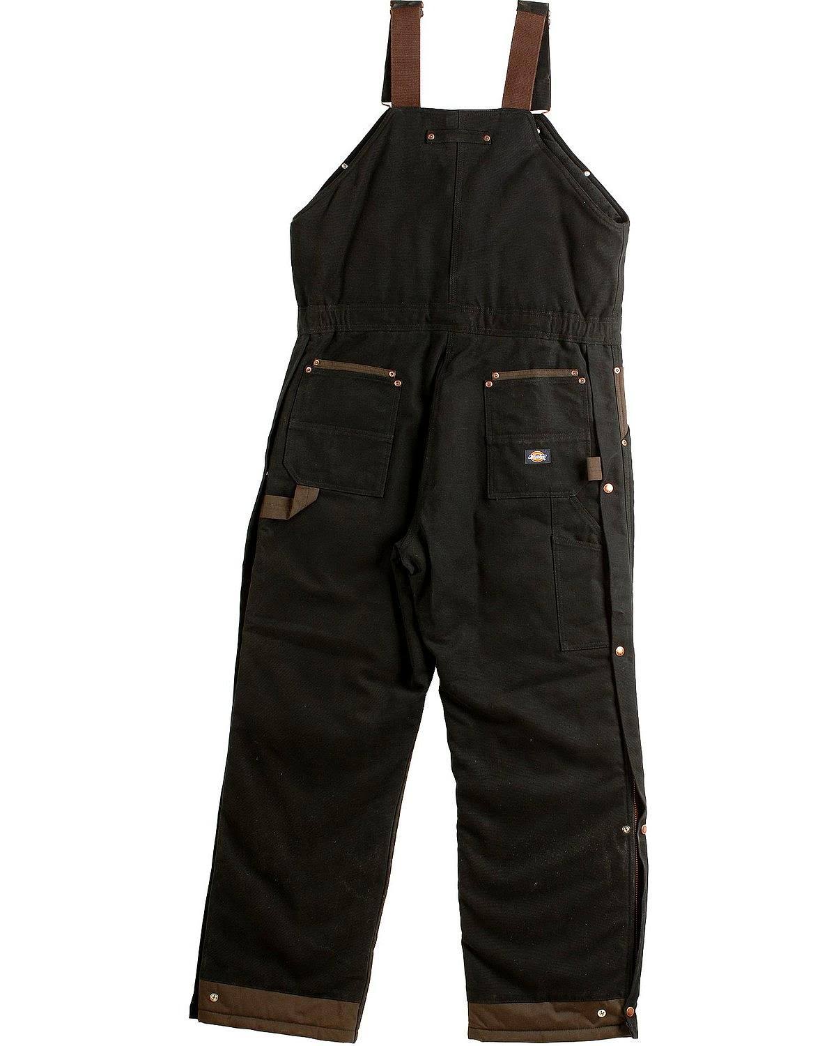 Black Insulated Bib Overall T606441