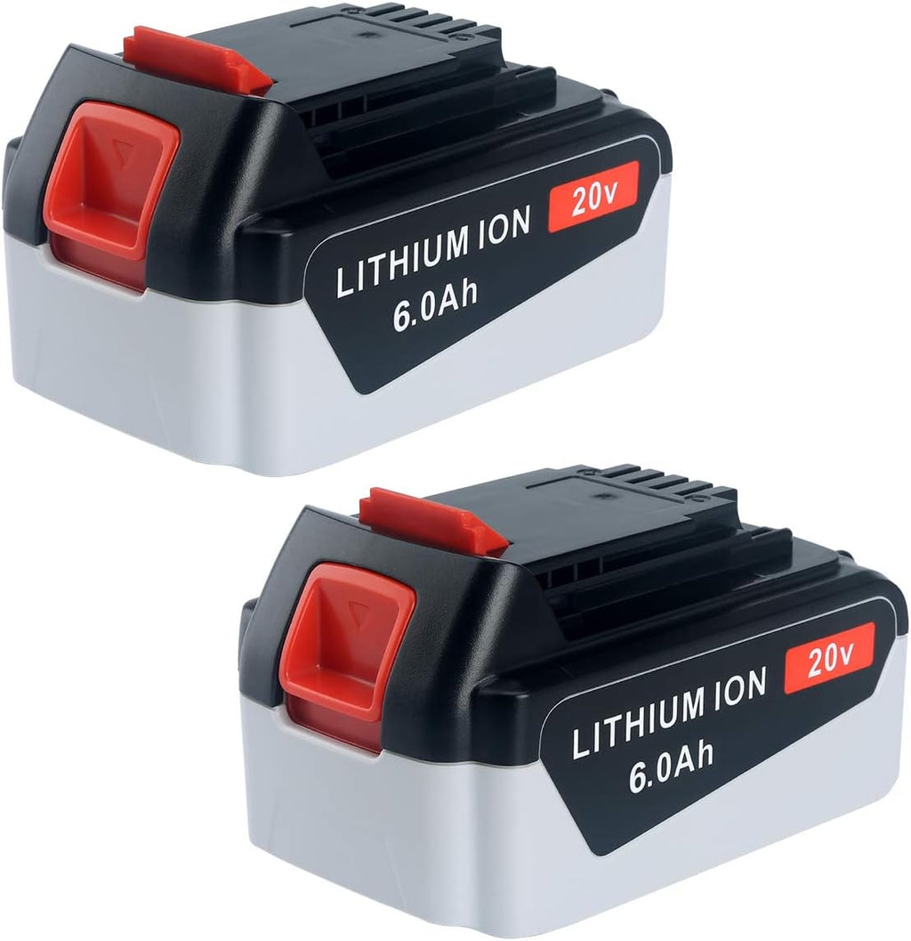 2Pack 20V MAX 6.0Ah Lithium Battery W7254