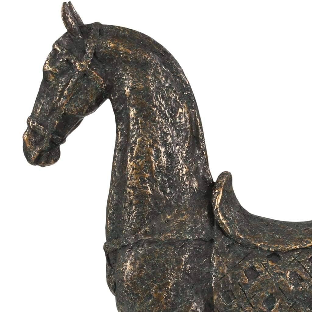 Bronze Polyresin Horse L464