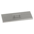 Stainless Steel Cover for Rectangular Drop-in Fire Pit Pan G8718