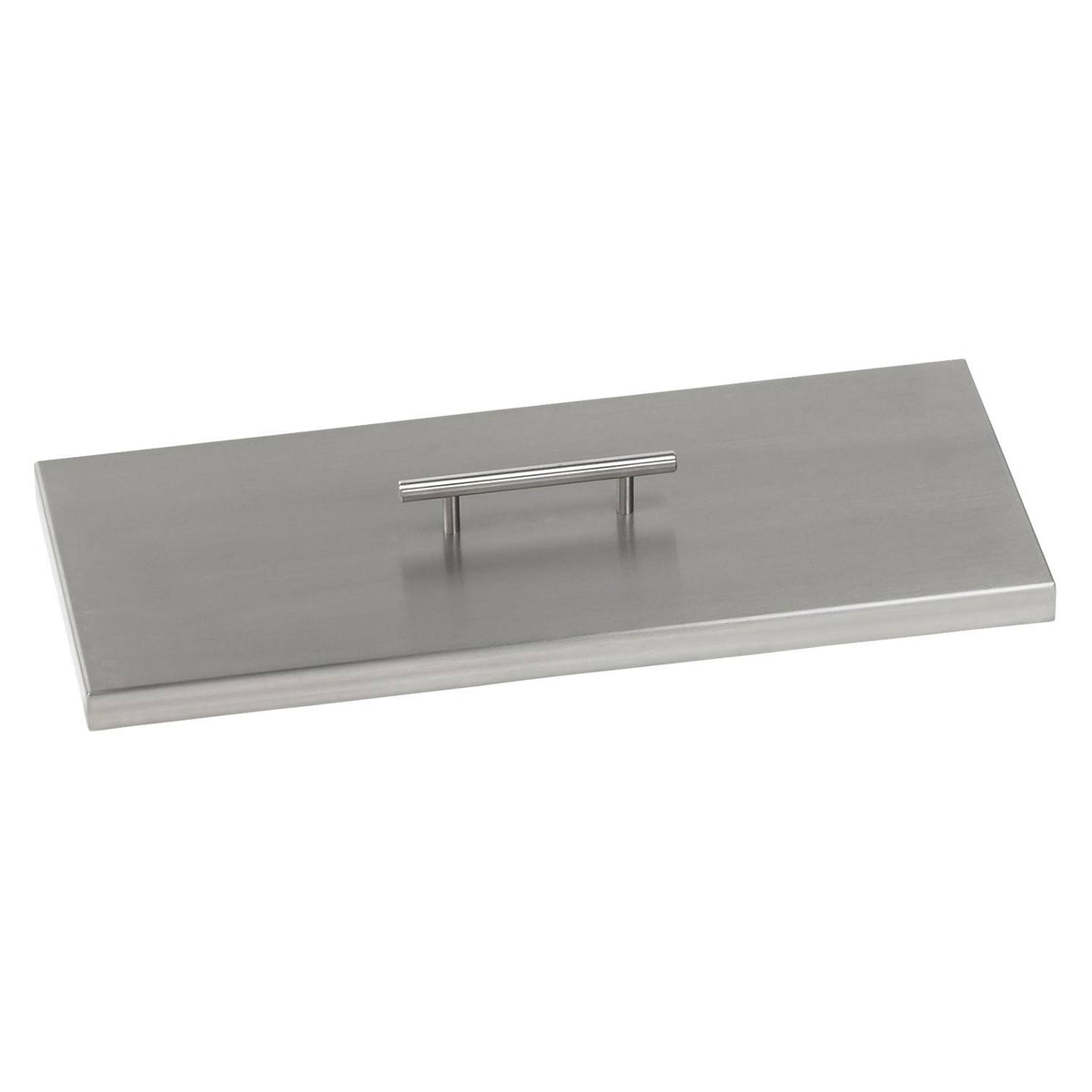 Stainless Steel Cover for Rectangular Drop-in Fire Pit Pan G8718