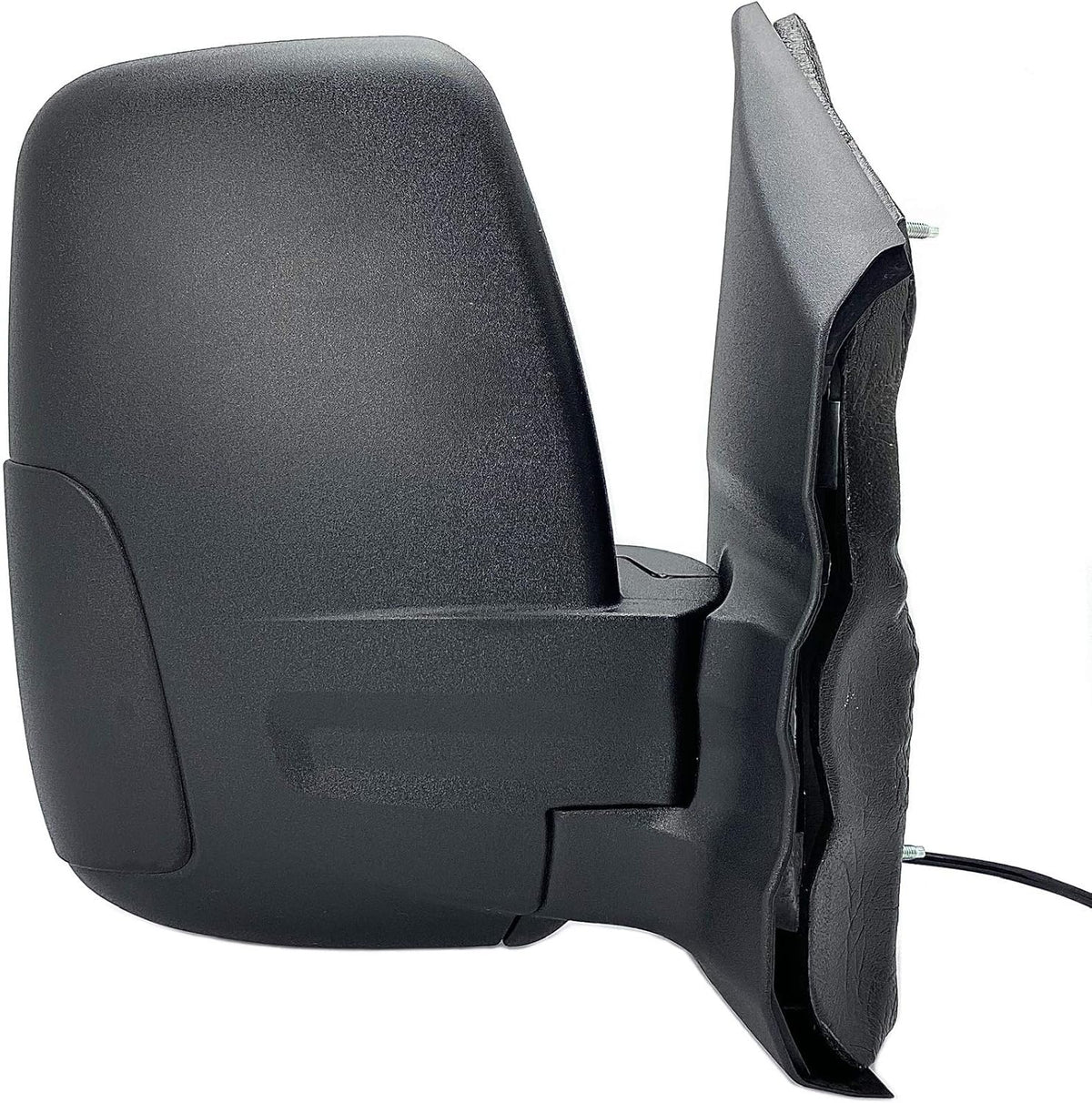 Passenger Side Power Non Heated Textured Black Side Mirror W6646