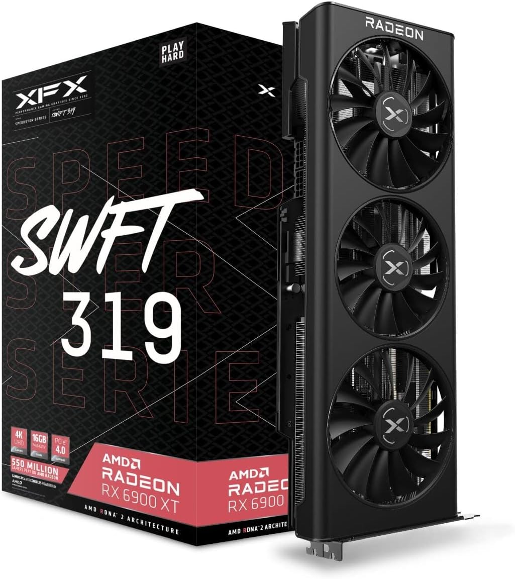 AMD Radeon RX 6900 XT Gaming Graphics Card with 16GB GDDR6 M924