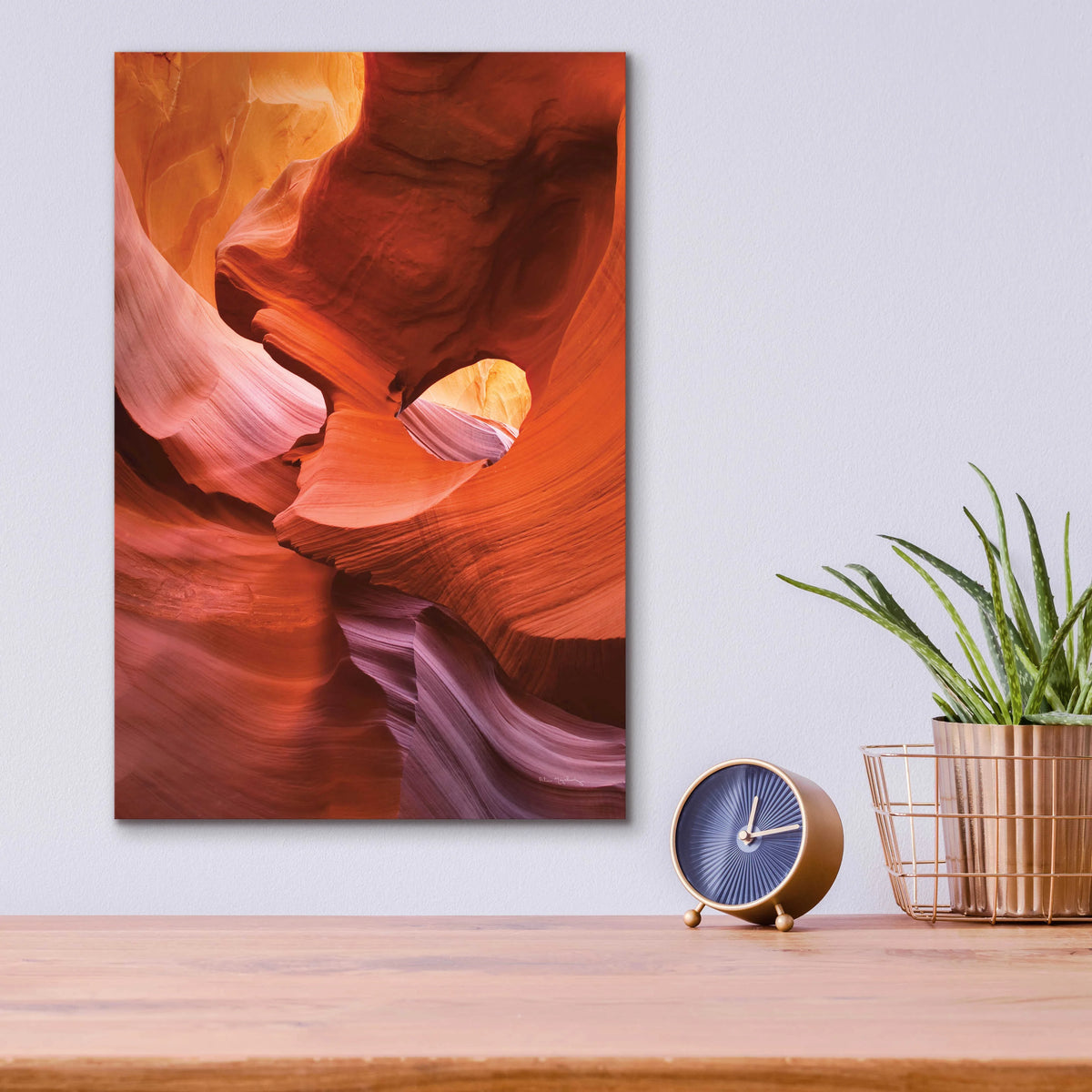 Acrylic Glass Wall Art, 12"x16" H4991