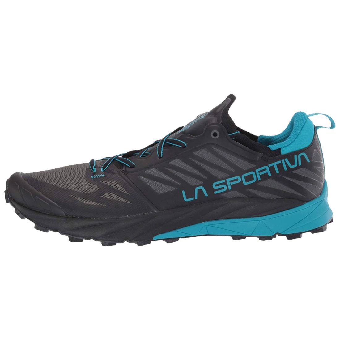 Carbon/Tropic Blue Hiking Shoes V256