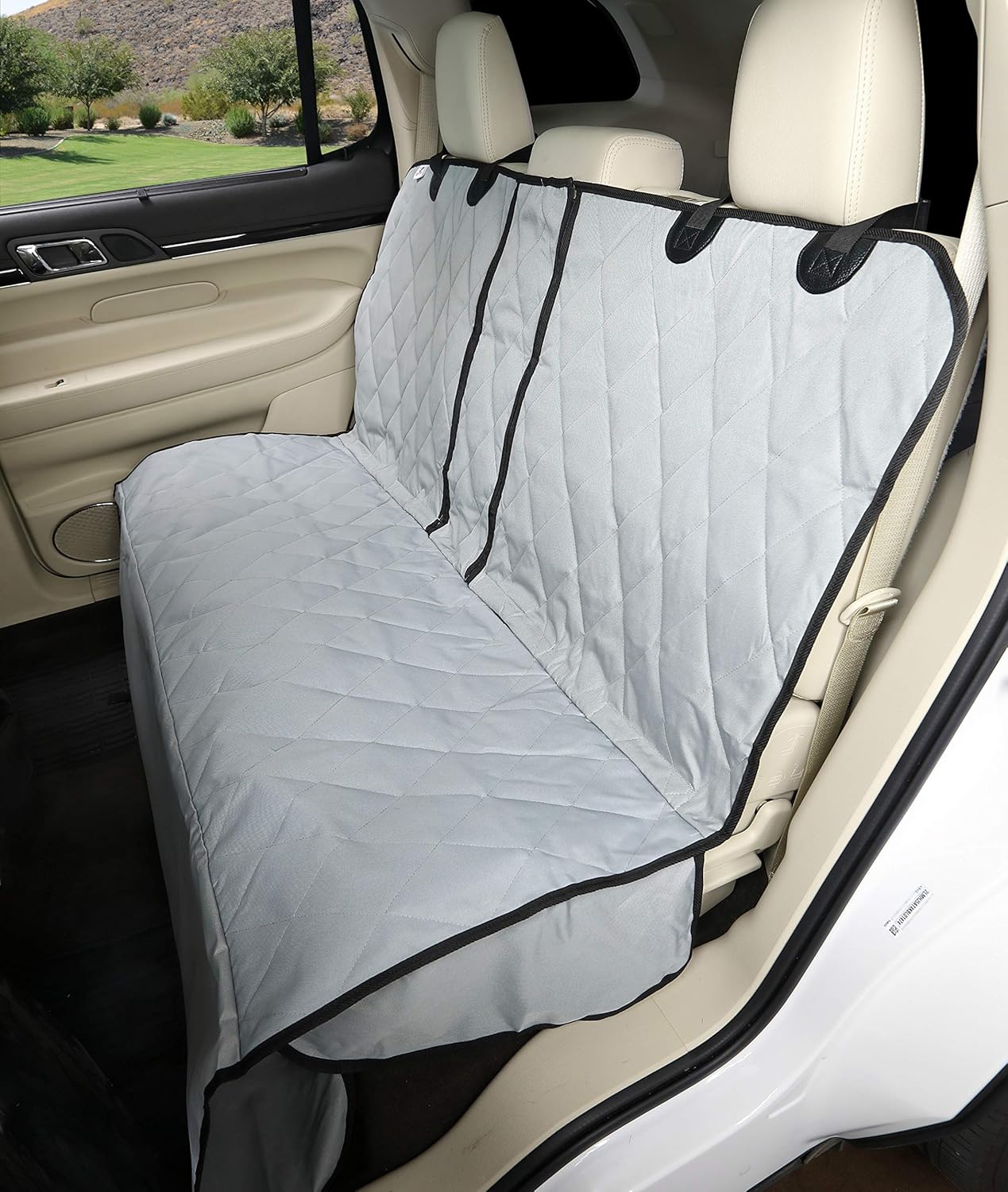 60/40 Split Dog Seat Cover with Hammock W135257