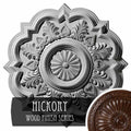 Hand-Painted Hickory Ceiling Medallion Q29223