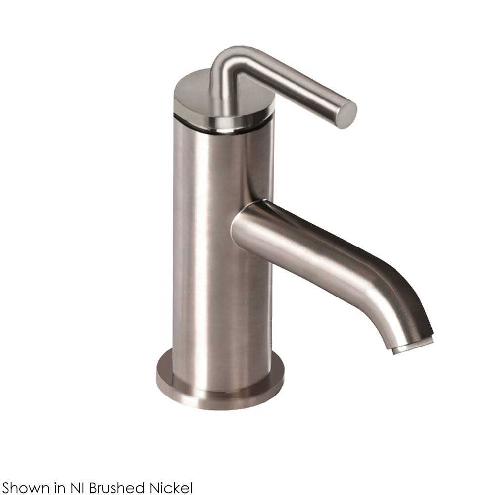 Brushed Nickel Single Hole Bathroom Faucet with Drain Assembly M160931