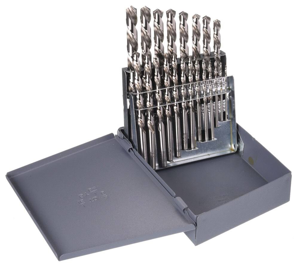 21 Pc HSS Jobber Drill Set X866