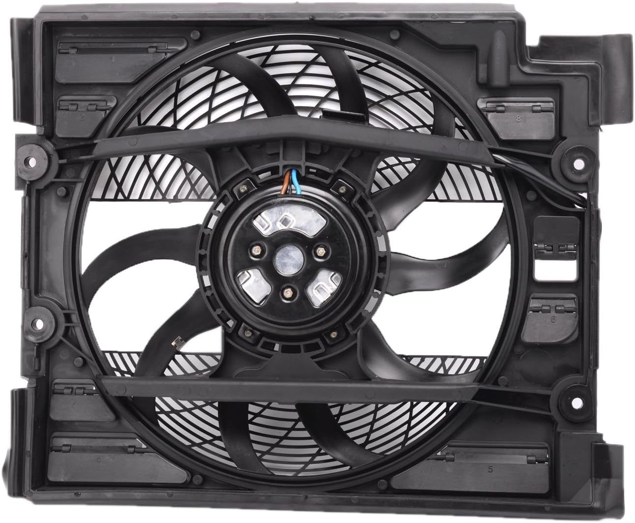 A/C Condenser Cooling Fan Brushless Assembly for BMW 5 Series E39 G58873
