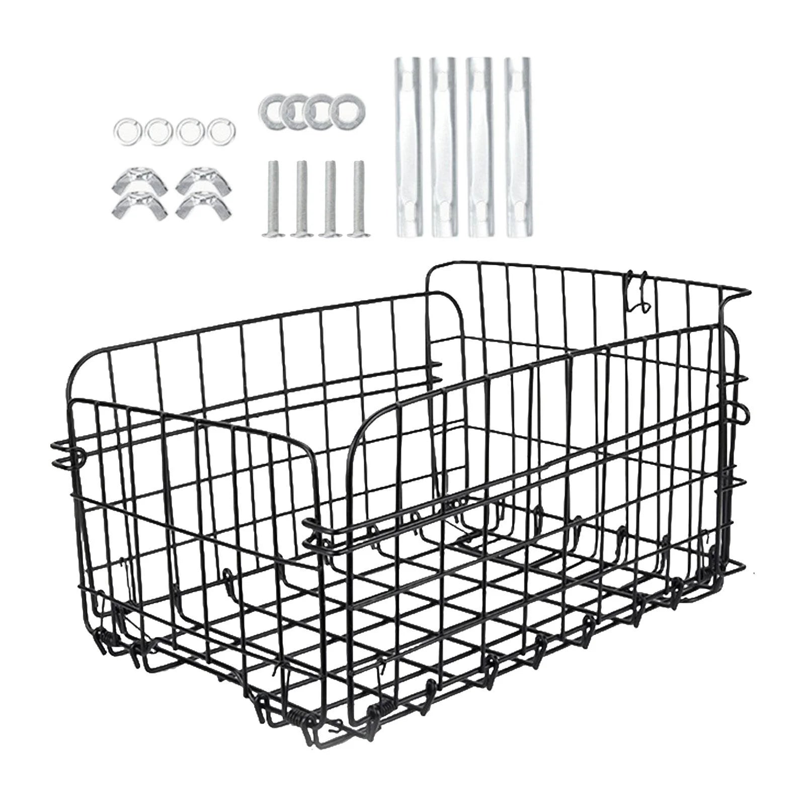 Metal Storage Basket for Bike O464754