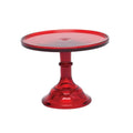 Red 12" Classic Cake Plate U530763