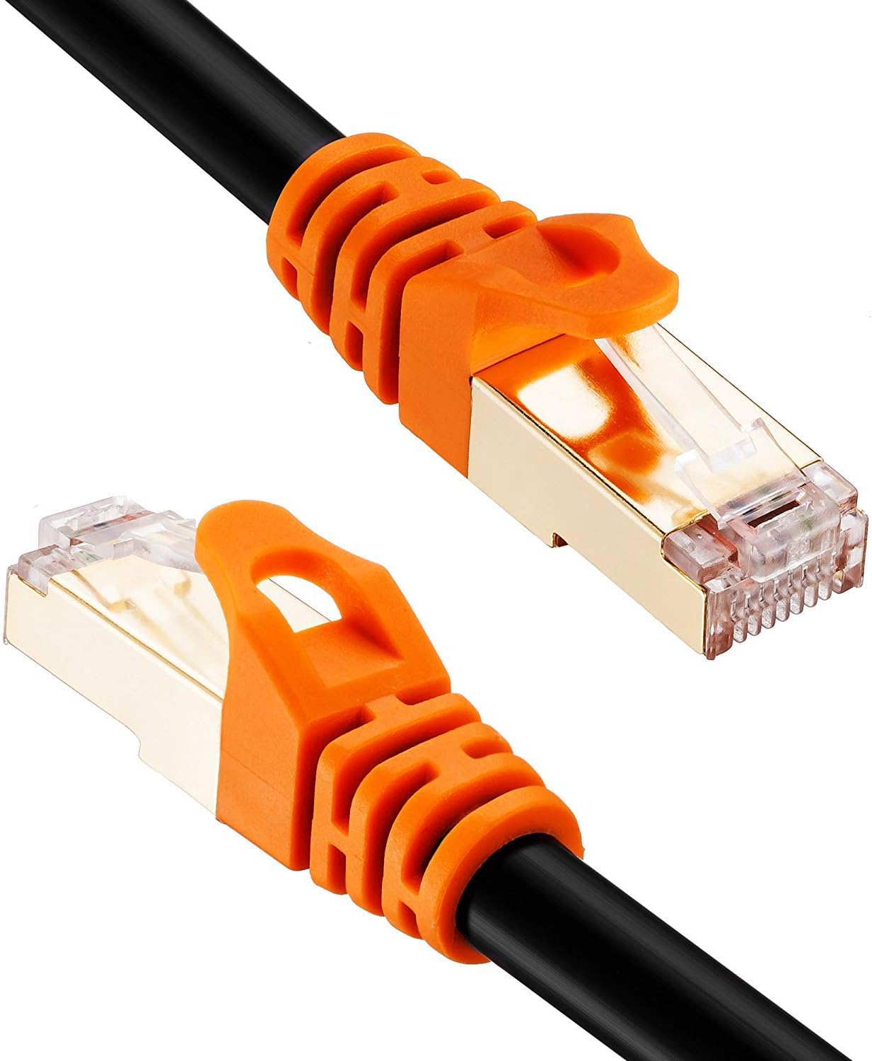 Cat 7 Outdoor Ethernet Cable 200 ft Heavy Duty Double Shielded Waterproof Direct Burial Ethernet Cable V106564