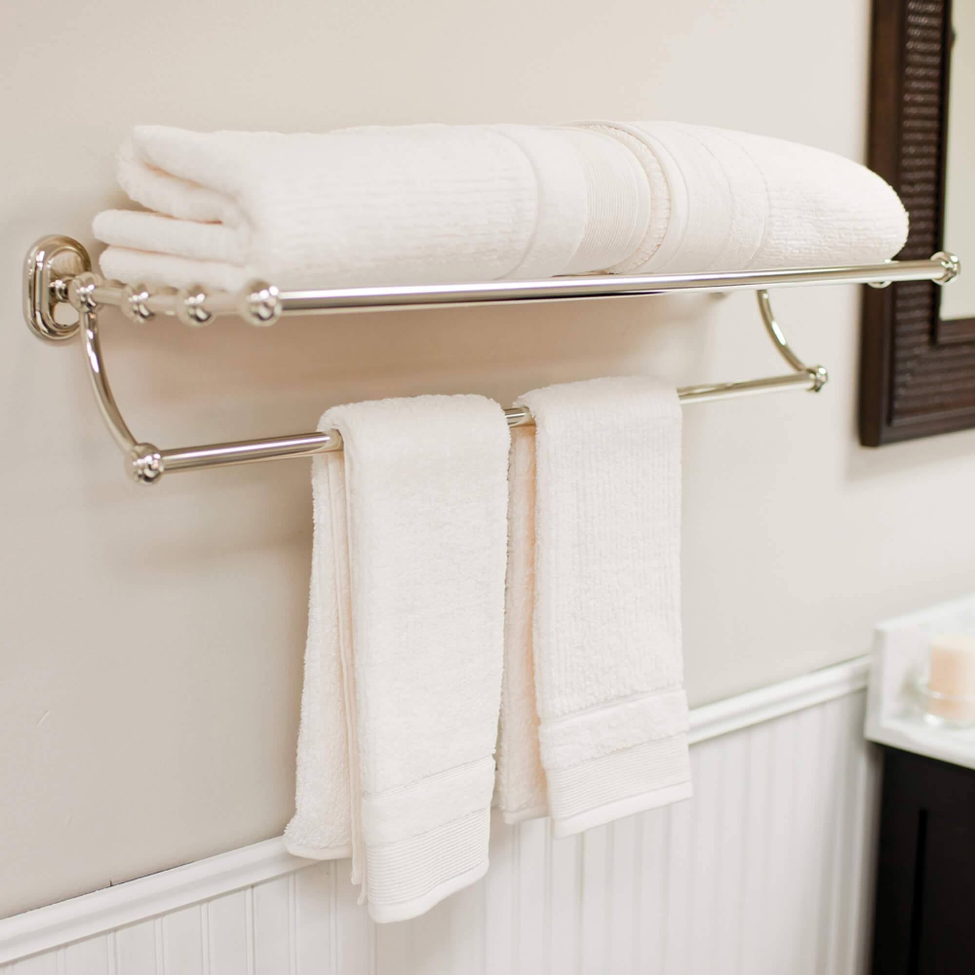 Polished Nickel Bath Train Rack U249