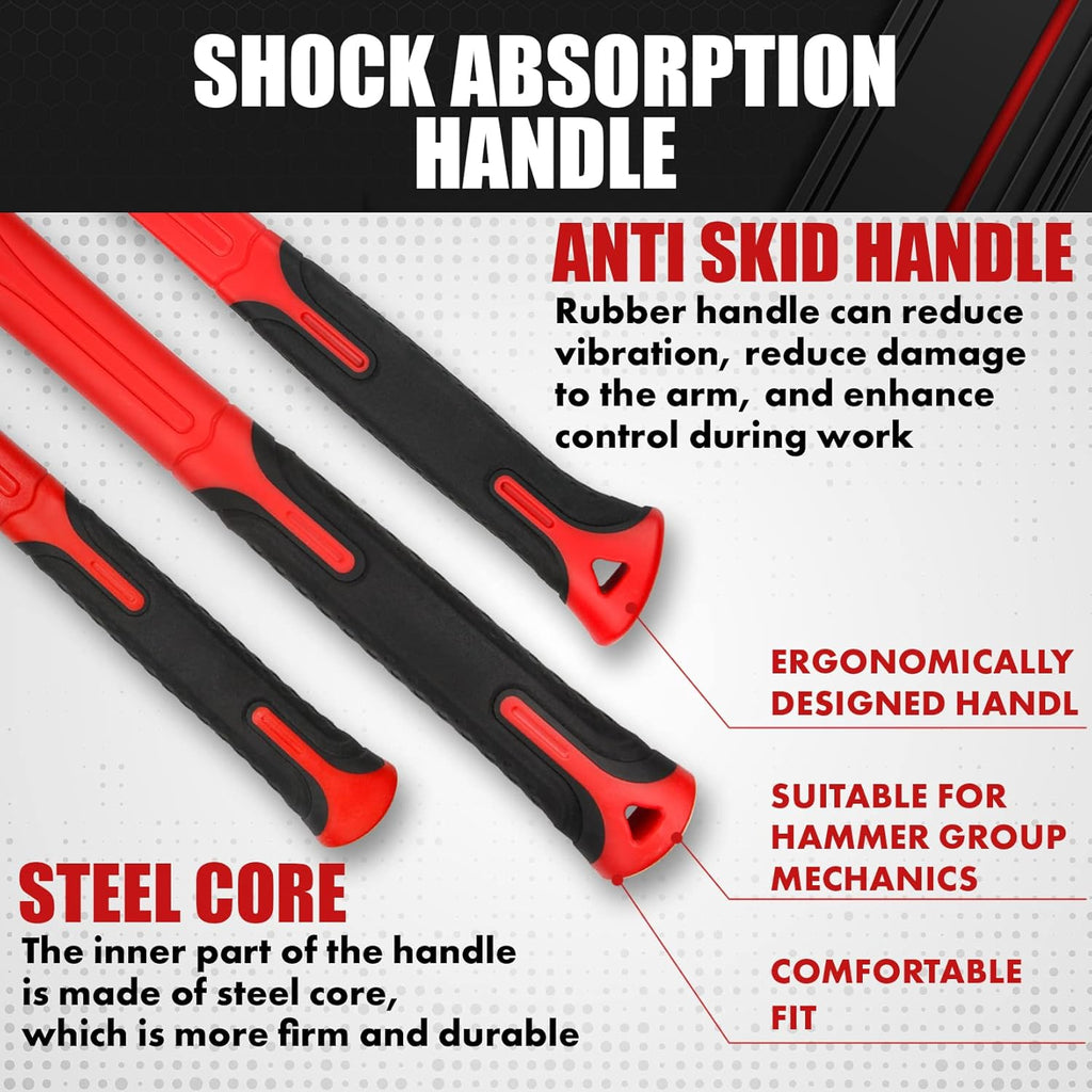6-Piece Hammer Set with Fiberglass Handle J73327
