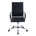 Black Ergonomic PU Leather Executive Office Chair M8401