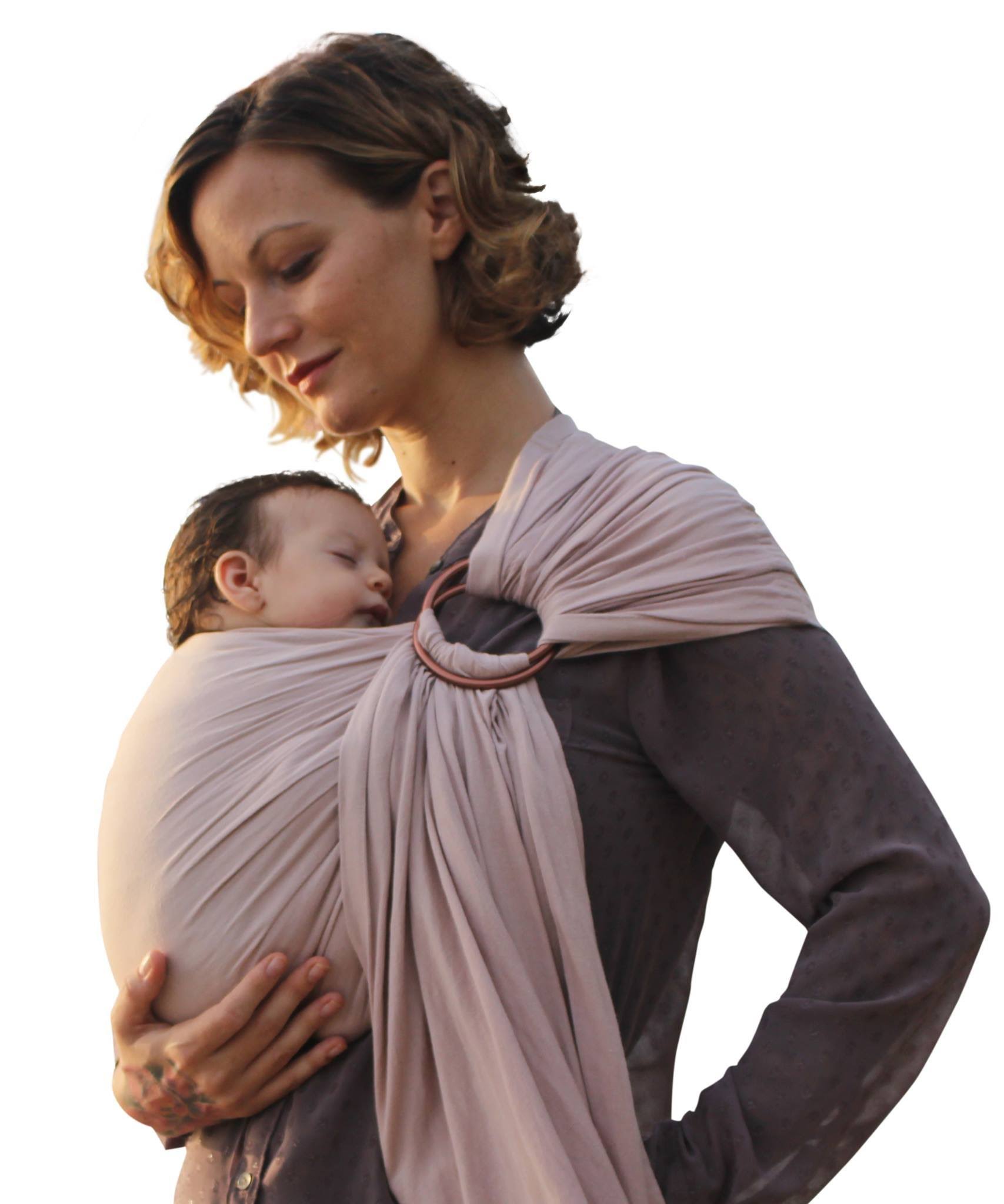 Baby Carrier Bamboo and Linen Fabric Wrap S67132