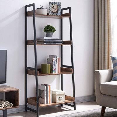 Steel Ladder Bookcase U137