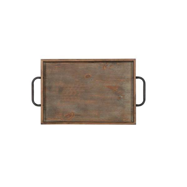 Brown Rustic Rectangle Bar Cart U1187