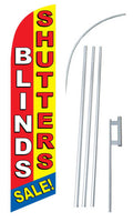 Silver Polyester Flag Set M48054