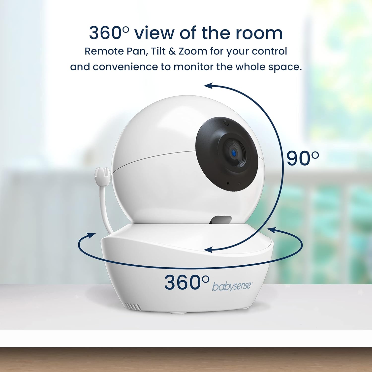 4.3 Split Screen Video Baby Monitor with Two Cameras F8651