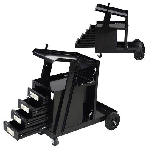 Welding Cart with 4 Drawer U43502