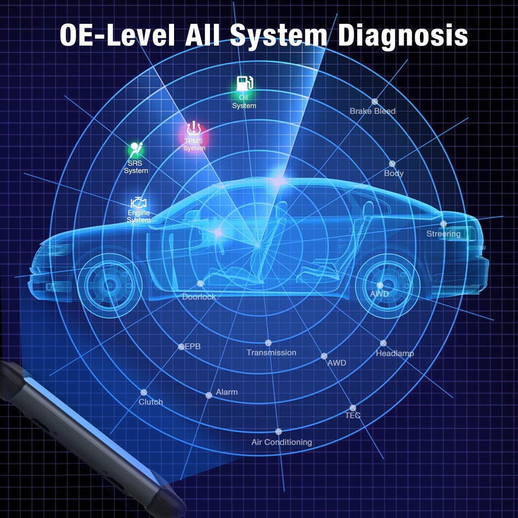 Automotive Diagnostic Scan Tool with Full TPMS Functions V8156