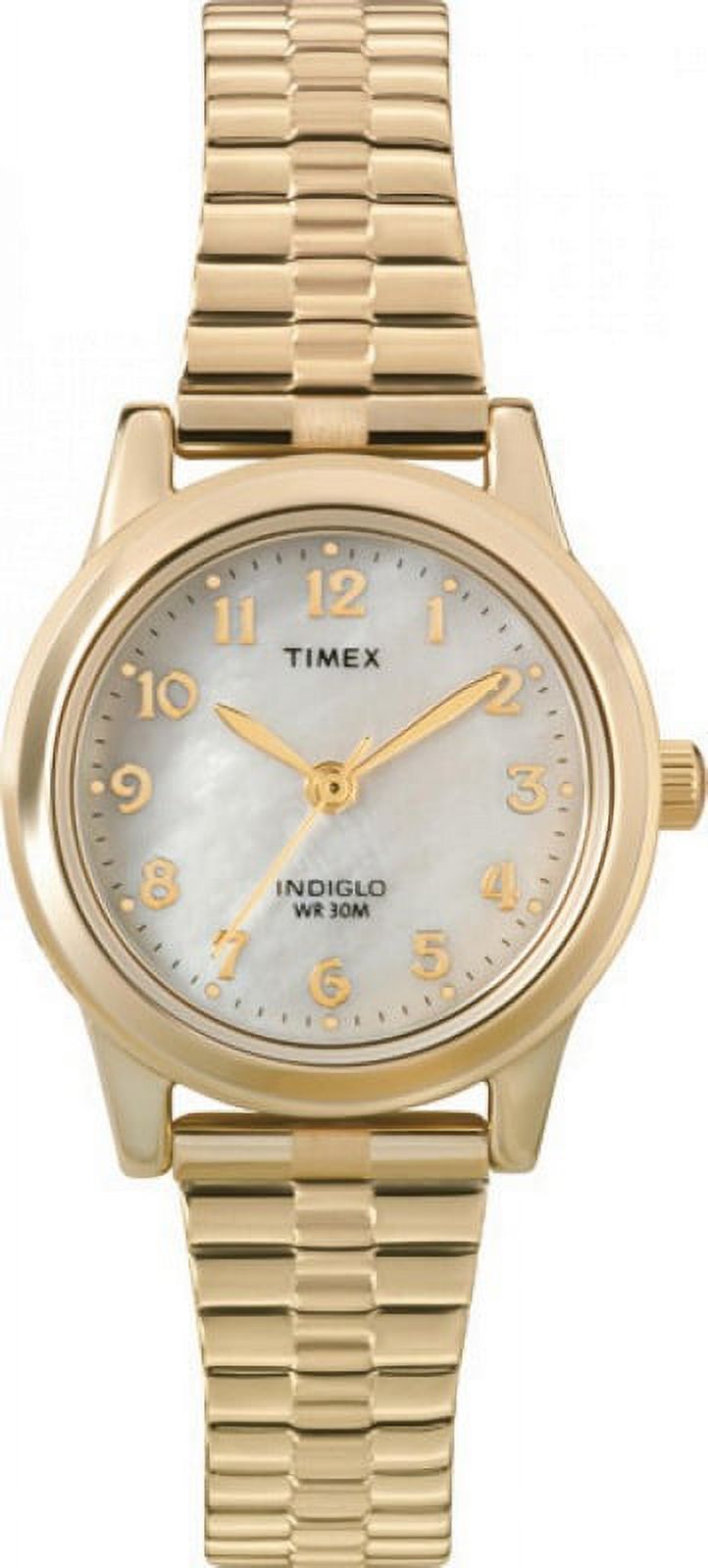 Gold Stainless Steel Expansion Band Watch D142751