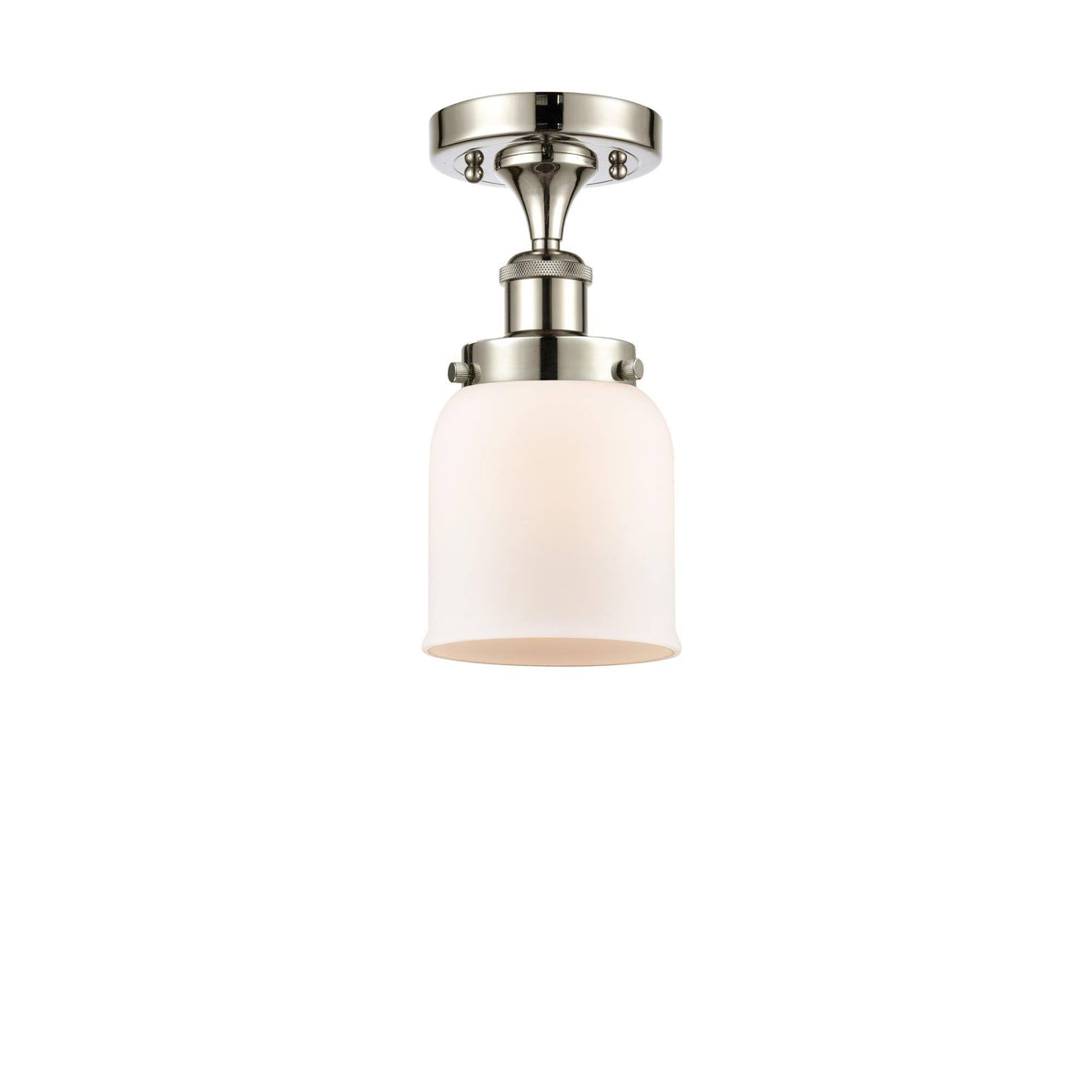 Small Bell-1 Light Semi-Flush Mount D655