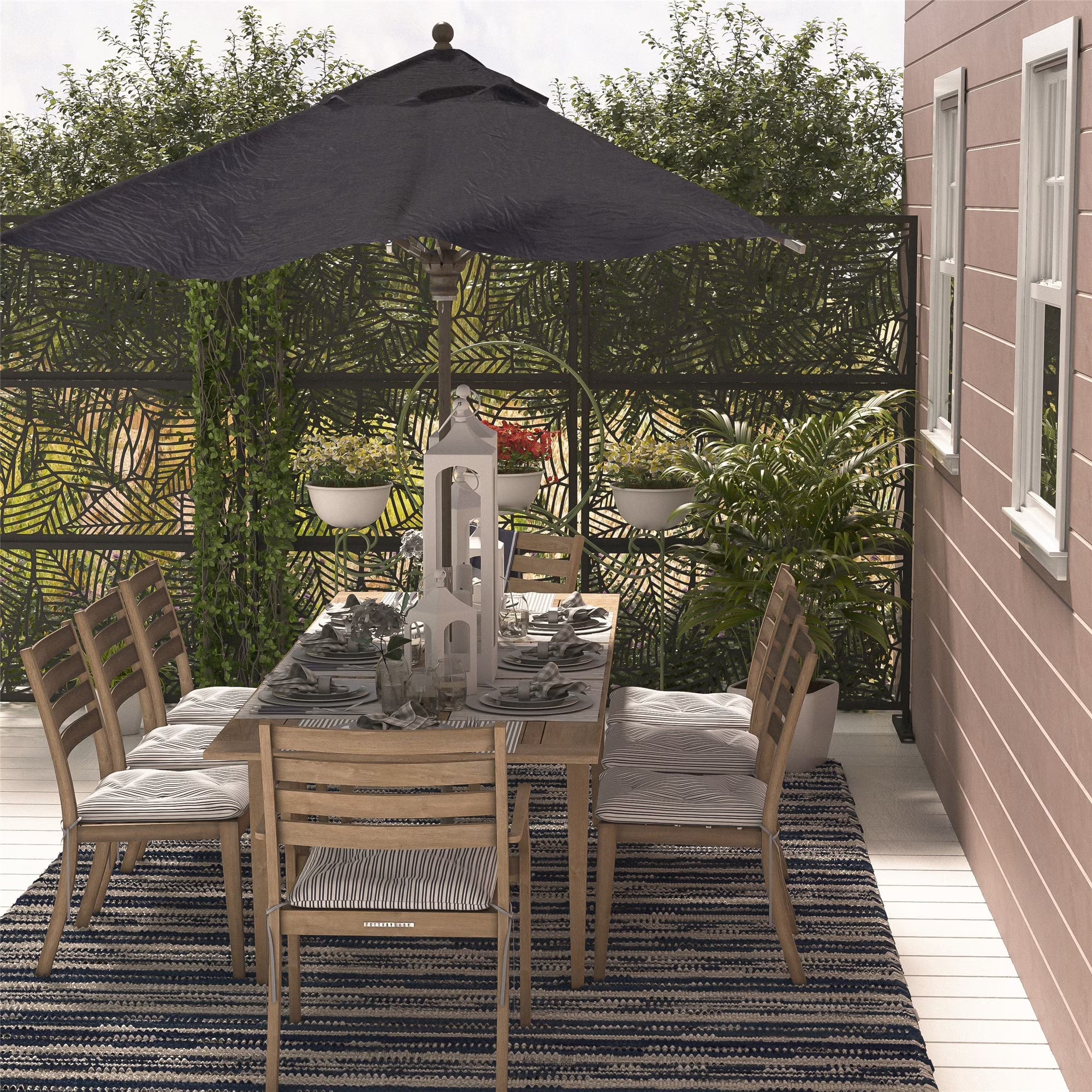 Rust Outdoor Privacy Screen V6527