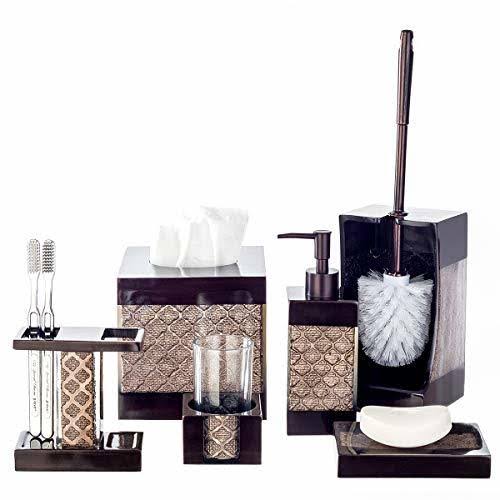 Dahlia Bathroom Trash Can Q57997
