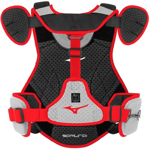 Black/Red 16 inch Adult Chest Protector A602793