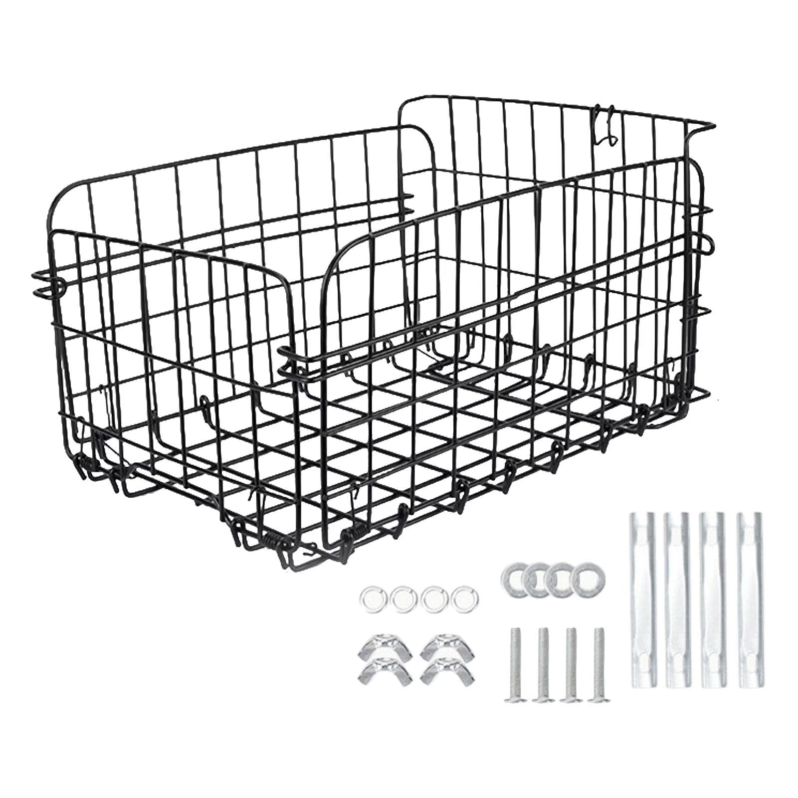Metal Storage Basket for Bike O464754