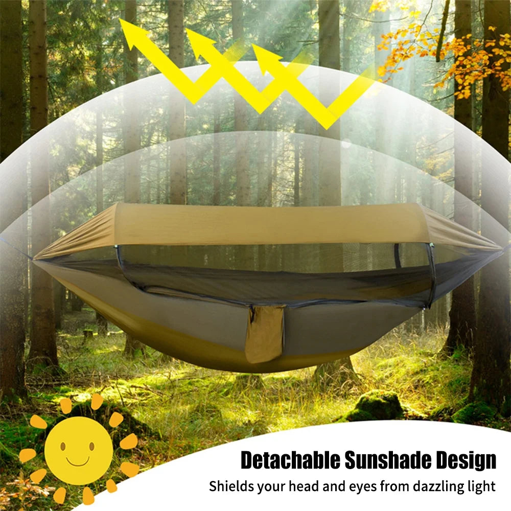 Waterproof Portable Hammock with Mosquito Net N664940