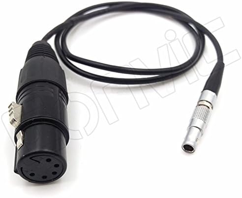 5 Pin Plug to Female XLR Connector Audio Cable Pack of 2 R473