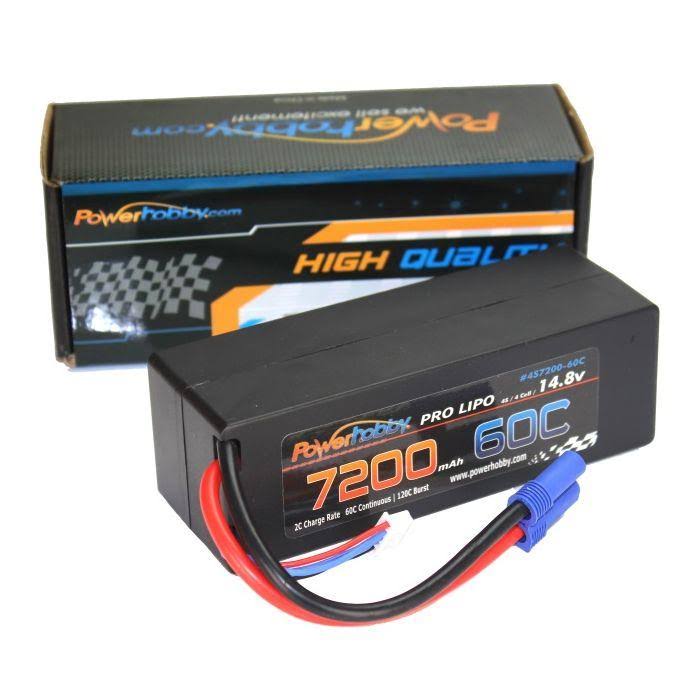 4S 14.8V 7200mAh 60C EC5 Hard Case T128443