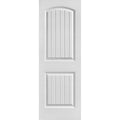 28 in. x 80 in. 2-Panel Hollow Core Primed Composite Interior Door Slab B724