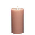 8 in. Real Wax LED Pillar Candle N6640