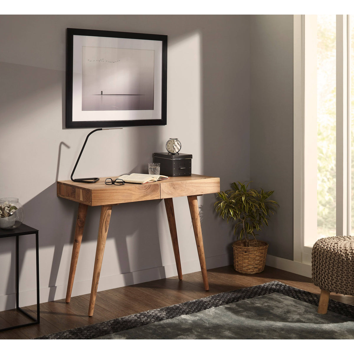 Gray Office Desk D2636