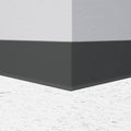 Charcoal Rubber Wall Base 6x22 x 100 Roll with Toe E89805