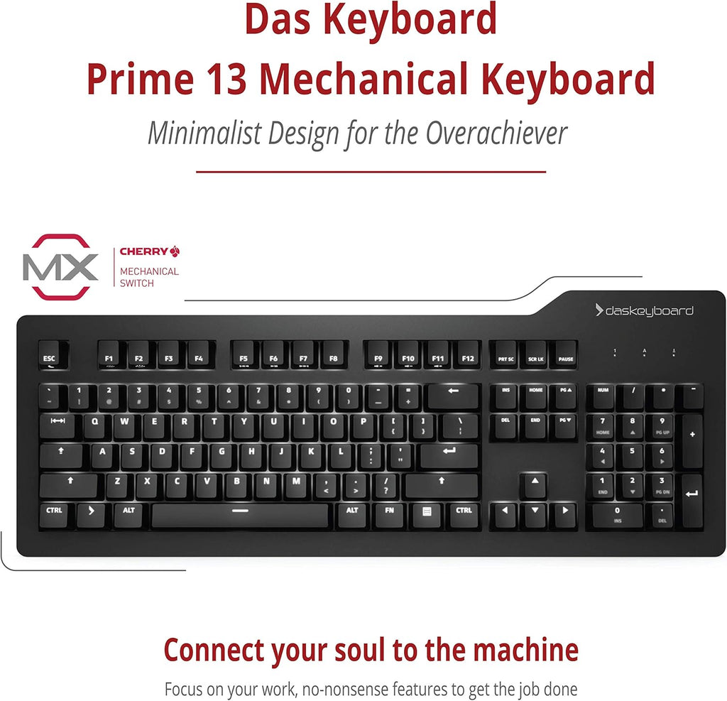 Black Wired Mechanical Keyboard with Cherry MX Brown Switches Z987047