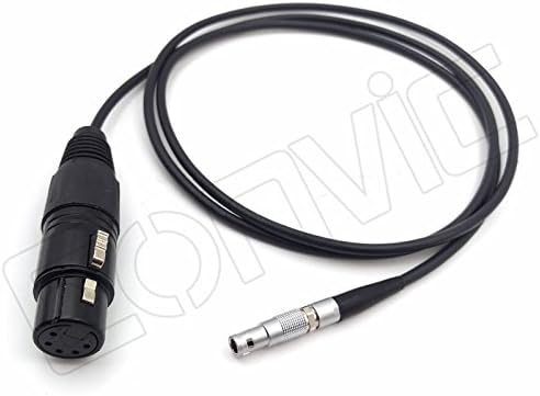 5 Pin Plug to Female XLR Connector Audio Cable Pack of 2 R473